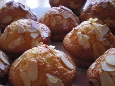 Muffins citron amandes