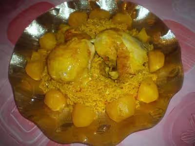 Poulet au riz par MAYSSANE