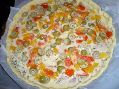 Tarte au thon à la provençale