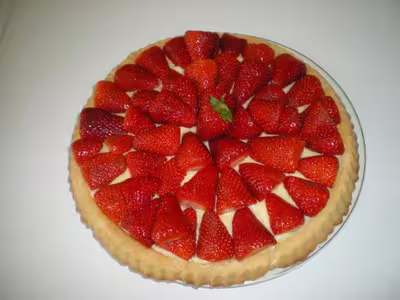 Tarte aux fraises