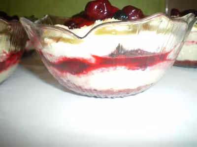 Tiramisu aux fruits rouges