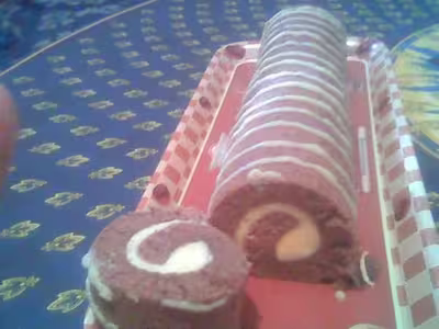 Gâteau roulé au chocolat