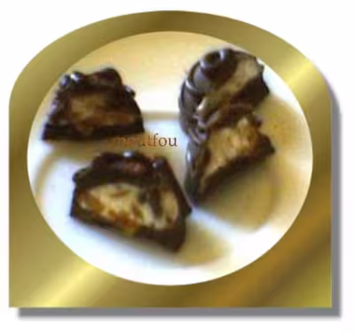 Chocolats fourrés nougat