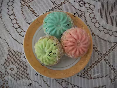Fleurs des champs. (petits fours)