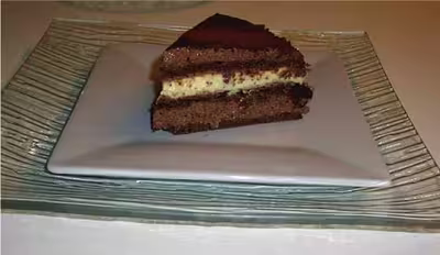 Rivièra: Gâteau au chocolat fourré au citron