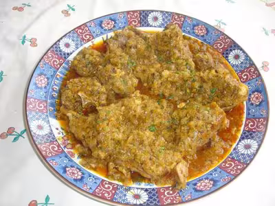 Tajine de gigot d'agneau