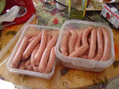 Saucisses ( fabrication )