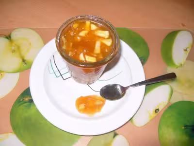 Confiture potiron - pommes