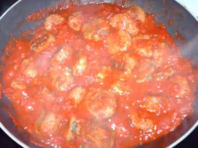 Recette WW : Polpette calabraise