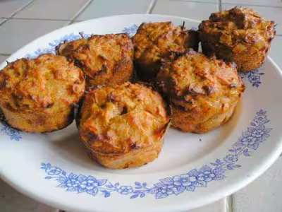 Minis cakes au thon et aux amandes