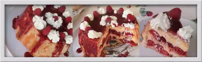 Charlotte aux framboises
