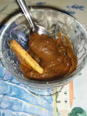 Compote pommes, pruneaux sans sucre ajouté par doudouce02