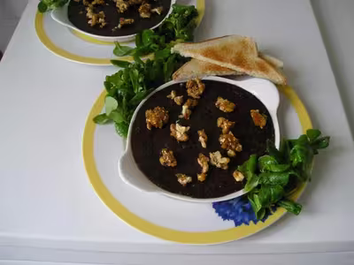 Crèmes brûlées au boudin noir