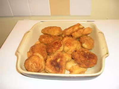 Tapas :Croquettes jambon serrano-olives