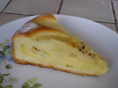 Gâteau Basque aux poires