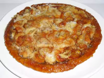 Tarte tatin banane-coco