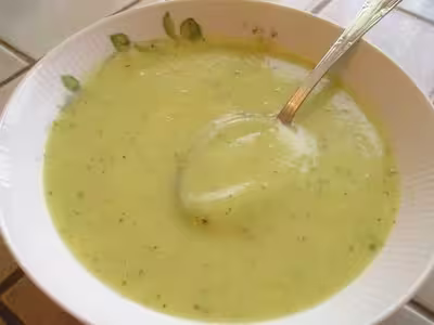 Velouté de courgette