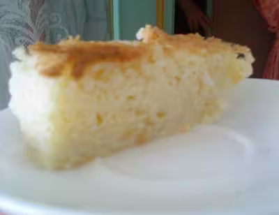 Gâteau de riz sans lait et sans gluten