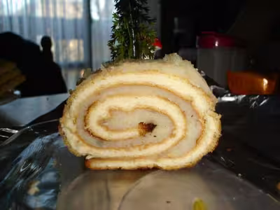 Recette WW : Gâteau roulé a la crème de frangipane