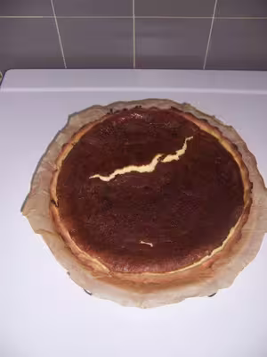Tarte au fromage blanc.