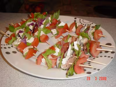 Brochettes fraîches