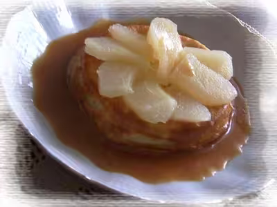 Crêpiau Dieppois aux Poires Caramélisées