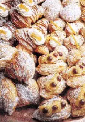 Patisserie napolitaine : Sfogliatelle