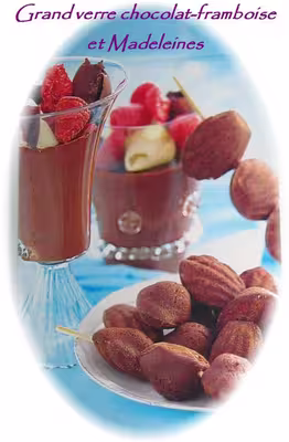 Grand verre chocolat-framboises de C. Felder