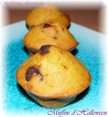 Petits muffins d'halloween