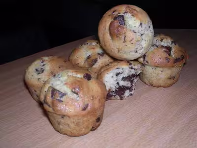 Muffins aux pépites de chocolat