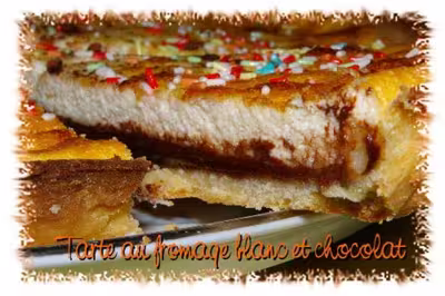 Recette thermomix: Tarte surprise au fromage blanc