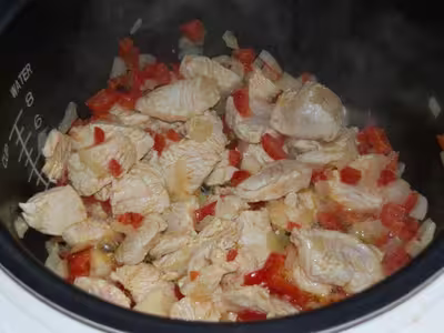Poulet au curry et son riz basmati au délicook