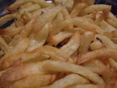 Frites saines à l'huile d'olive