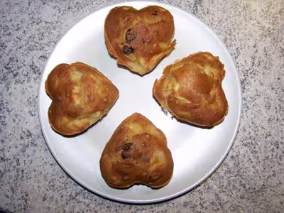 Recette WW: Muffins pomme, cranberries (PP) par brunapi