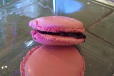 Macarons à la cerise