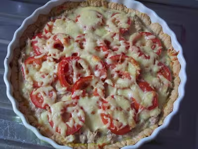 J'ai fait une tarte au thon