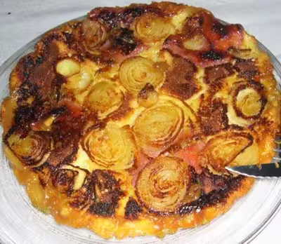 Recette WW : Tatin de chèvre caramélisée miel-moutarde