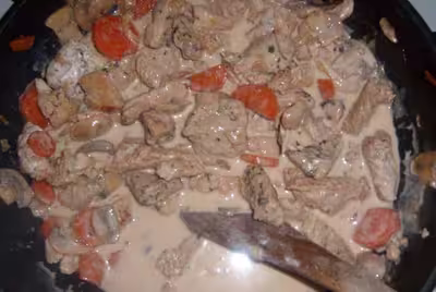 Blanquette de dinde à ma façon