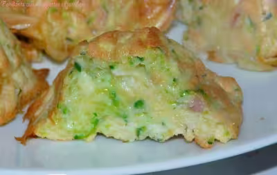 Recette WW : Fondants courgette et jambon