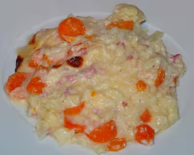 Recette WW: Gratin de chou fleur et carottes