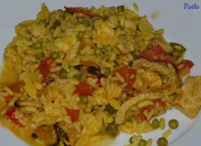 Recette WW: Paëlla (recette Tuperware)