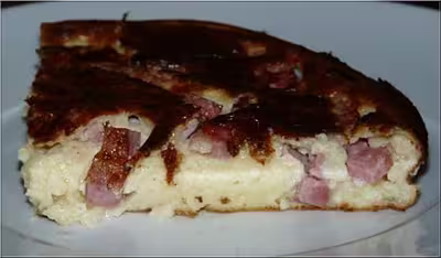 Recette Thermomix: Quiche sans pâte au jambon