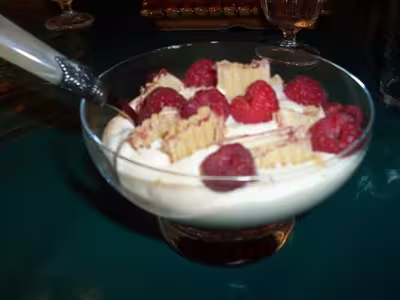 Trifle à la framboise