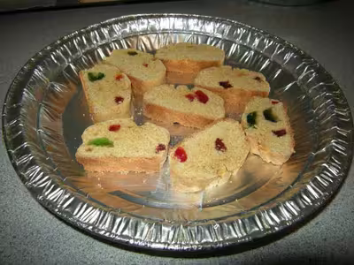 Biscottis aux fruits confits