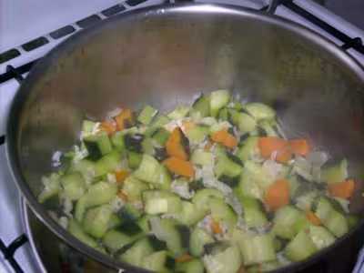 Courgettes, riz et menthe fraîche par cassidyjjjj