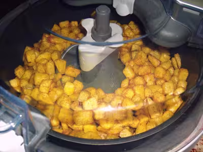 Frites au Colombo Croustillantes