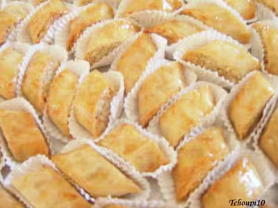 Rouleaux feuilletés noix et amandes