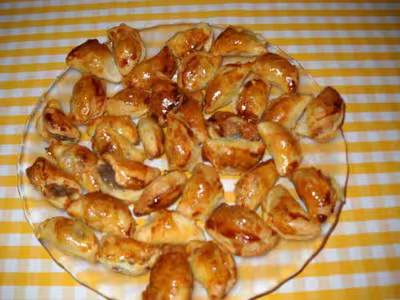 Mini chaussons apéritif kefta par pingine