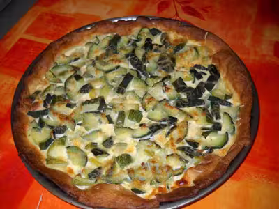Tarte aux courgettes