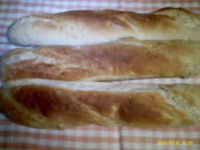 Recette Thermomix: Baguettes sur poolish